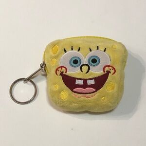Universal Studios 2005 SpongeBob SquarePants Mini Keyring Coin Purse